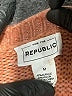 For The Republic Color Block Brown Pullover Sweater Size M - photo 7
