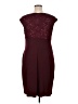 Connected Apparel Burgundy Cocktail Dress Size 14 - photo 2