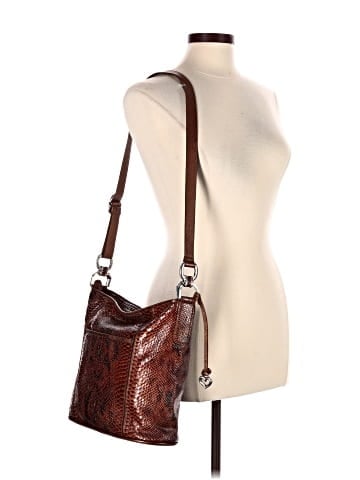 Brighton Leather Shoulder Bag (view 2)