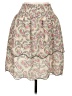 Papillon 100% Polyester Paisley Ivory Casual Skirt Size 12 - photo 1