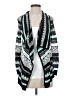 Say What? 100% Acrylic Teal Cardigan Size S - photo 1