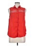 Papaya 100% Polyester Red Sleeveless Blouse Size M - photo 1