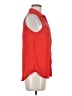 Papaya 100% Polyester Red Sleeveless Blouse Size M - photo 4