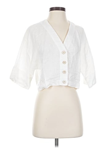 Faherty 3/4 Sleeve Blouse (view 1)