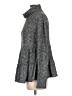 Eri + Ali Tweed Gray Turtleneck Sweater Size S - photo 5