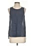 Madewell 100% Cotton Gray Sleeveless Blouse Size S - photo 1