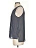 Madewell 100% Cotton Gray Sleeveless Blouse Size S - photo 5