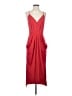 BCBGeneration Solid Red Cocktail Dress Size S - photo 1
