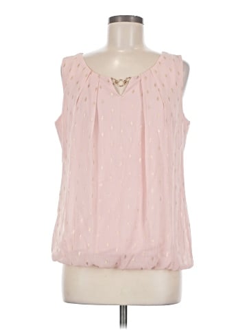 Sara Michelle Sleeveless Blouse (view 1)