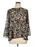 George 100% Polyester Black 3/4 Sleeve Blouse Size XL - photo 1