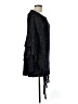 White House Black Market Tweed Black Poncho Size M - photo 4