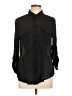 B.wear Black Long Sleeve Blouse Size L - photo 1