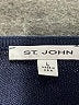 St. John Blue Sweater Vest Size L - photo 7