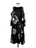 Tibi Graphic Black Cocktail Dress Size 8 - photo 1
