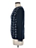 Tommy Hilfiger 100% Pima Cotton Print Blue Pullover Sweater Size M - photo 5