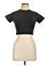 Unbranded Gray Short Sleeve Turtleneck Size L - photo 1