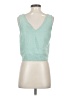 Tahari Green Sleeveless Top Size S - photo 2