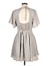 Wishlist 100% Polyester Tweed Gray Casual Dress Size L - photo 2