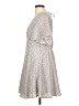 Wishlist 100% Polyester Tweed Gray Casual Dress Size L - photo 5