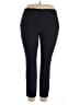 Lafayette 148 New York Solid Black Active Pants Size 18 - photo 1
