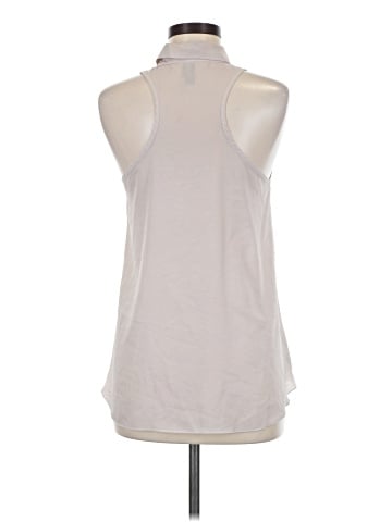 Final Touch Sleeveless Button-Down Shirt (view 2)