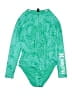 Hurley Tropical Green One Piece Swimsuit Size XL - photo 1