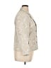Sag Harbor Print Ivory Blazer Size 14 - photo 4