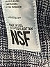 NSF 100% Cotton Blue Denim Jacket Size S - photo 7