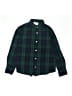 Old Navy Plaid Green Long Sleeve Button-Down Shirt Size L (kids) - photo 1