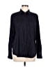 Uniqlo Stripes Black Long Sleeve Button-Down Shirt Size M - photo 1