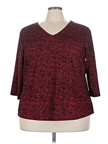 Faded Glory 3/4 Sleeve Top (view 1)