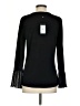 Adrianna Papell Black Long Sleeve Blouse Size S - photo 2