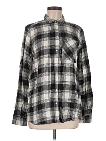 Express Long Sleeve Button-Down Shirt (view 1)