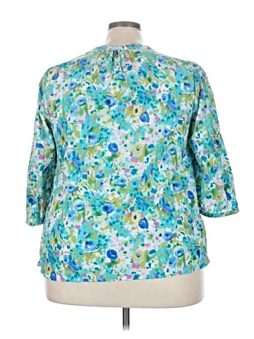 Soft by Avenue 3/4 Sleeve Blouse (view 2)