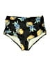 Unbranded Tropical Black Swimsuit Bottoms Size XL - photo 1