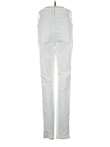 Madewell 10" High-Rise Skinny Jeans in Pure White (view 2)