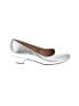 Journee Collection Metallic Silver Heels Size 7 - photo 1