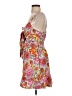 Unbranded 100% Polyester Floral Orange Cocktail Dress Size S - photo 5