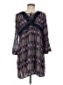 Brigitte Bailey Print Blue Casual Dress Size M - photo 2