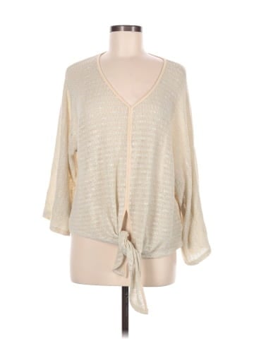 Blue Saks Fifth Avenue Cardigan (view 1)