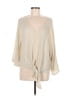 Blue Saks Fifth Avenue Tan Cardigan Size M - photo 1
