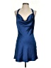 Selfie Leslie 100% Polyester Blue Cocktail Dress Size S - photo 1