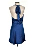 Selfie Leslie 100% Polyester Blue Cocktail Dress Size S - photo 2