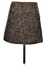 Theory Tweed Brown Casual Skirt Size 0 - photo 2