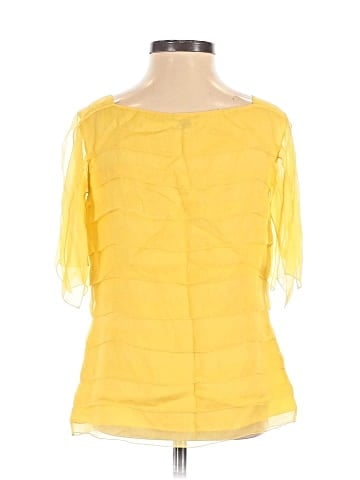 Limited Edition Short Sleeve Silk Top (view 2)