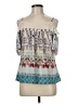 Heart Soul 100% Polyester Teal Tank Top Size M - photo 1