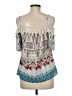 Heart Soul 100% Polyester Teal Tank Top Size M - photo 2