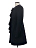 Zara Basic Black Coat Size S - photo 5
