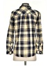 Levi's Plaid Yellow Long Sleeve Button-Down Shirt Size XS - photo 2