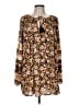 Billabong Brown Long Sleeve Blouse Size M - photo 1